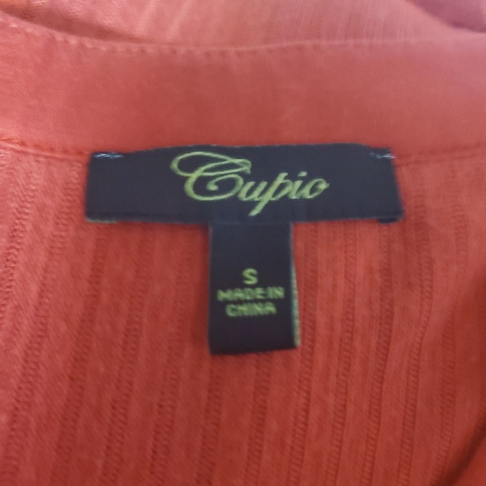 Cupio Red Striped Tank Top (S) - Picture 6 of 6